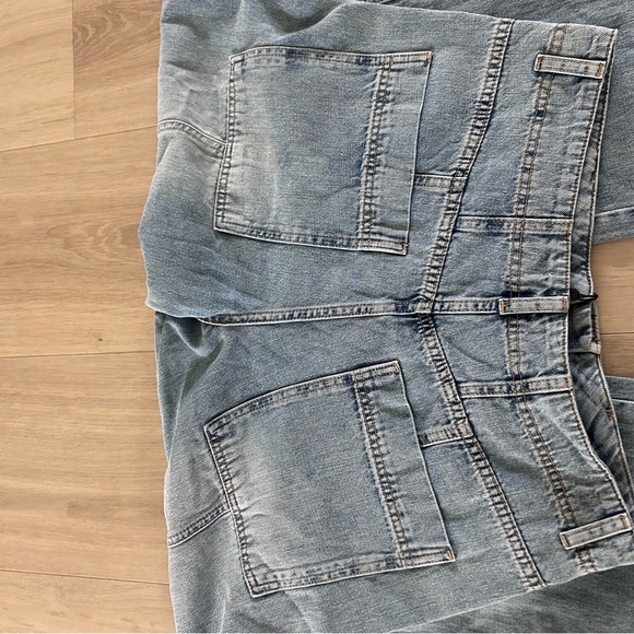 Me + em nwt jeans size 29 Wide-Leg Light Blue Jeans - Picture 6 of 9